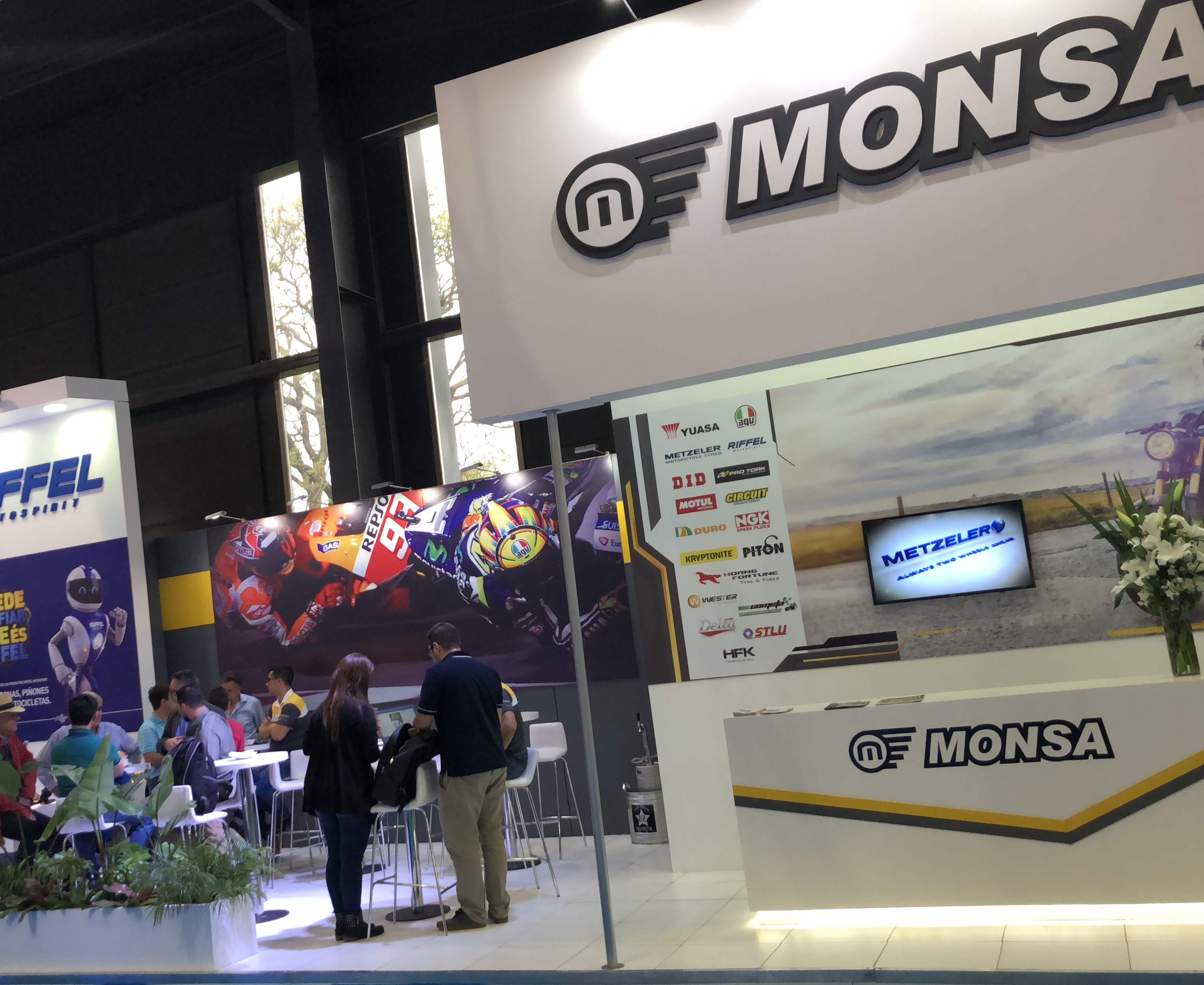 Monsa SRL presente en el primer Salón Moto realizado en La Rural
